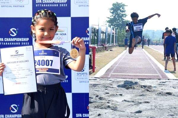 SFA Championships Uttarakhand: Maharana Pratap Sports College dominates Day 1 with 8 medals in athletics - Vimarsana News