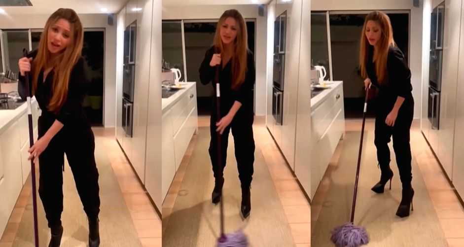 Shakira takes dig at ex Gerard Pique in viral video challenge - Vimarsana News