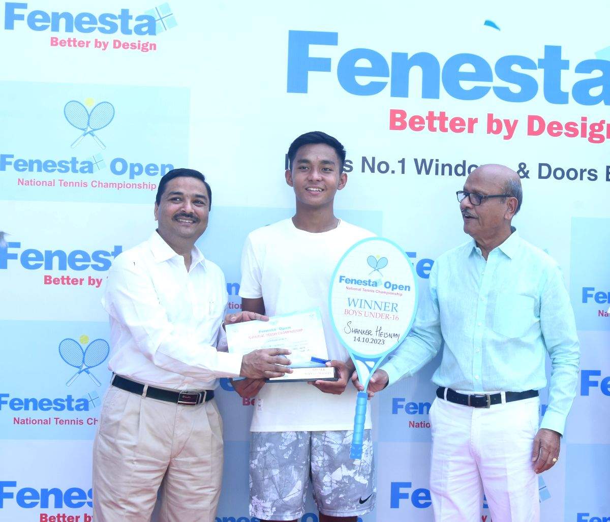 Shanker, Prisha overcome strong challenges to clinch 28th National Tennis Championship titles - Vimarsana News