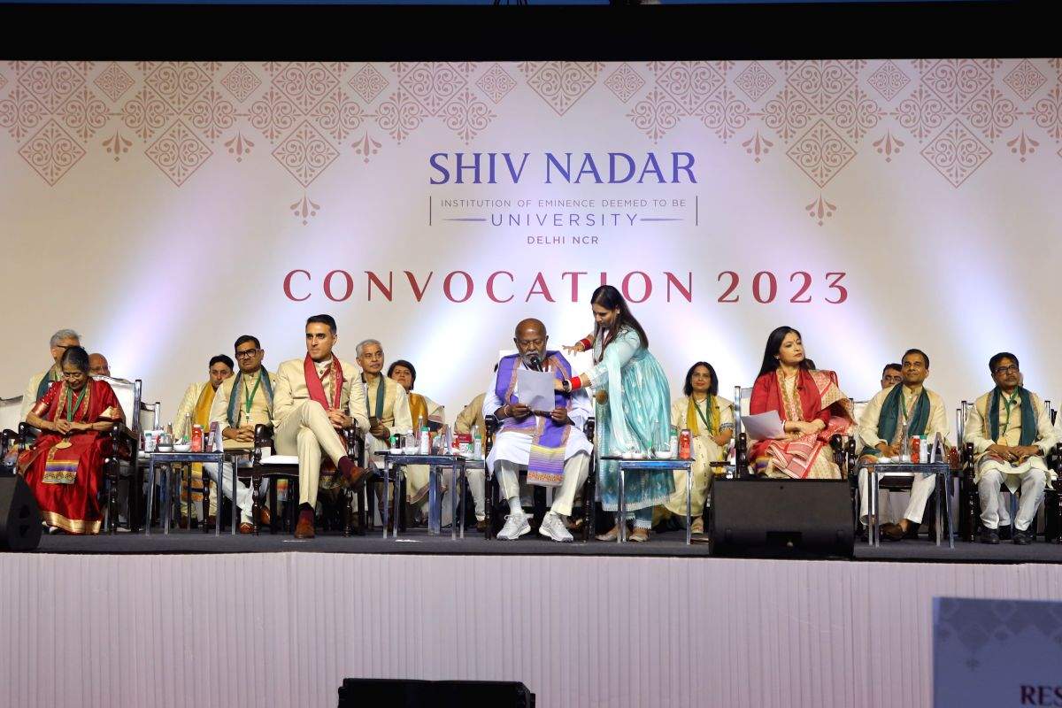 Shiv Nadar Institution of Eminence celebrates ninth convocation - Vimarsana News