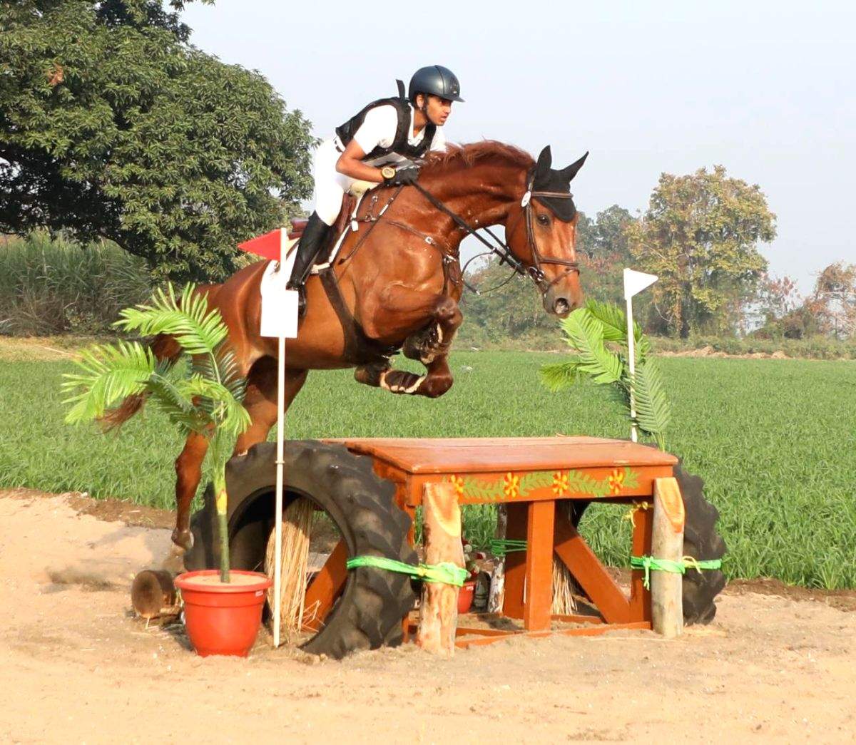 Shlok Jhunjhunwala, Zrey Dodhy emerge champions in Jr National Equestrian - Vimarsana News