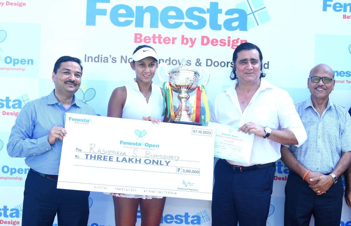Siddharth, Rashmikaa crowned champions at National Tennis Championship - Vimarsana News