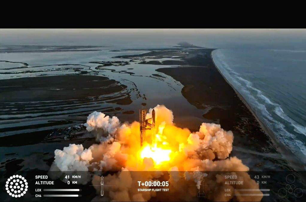 SpaceX launches 2nd Starship test flight - Vimarsana News