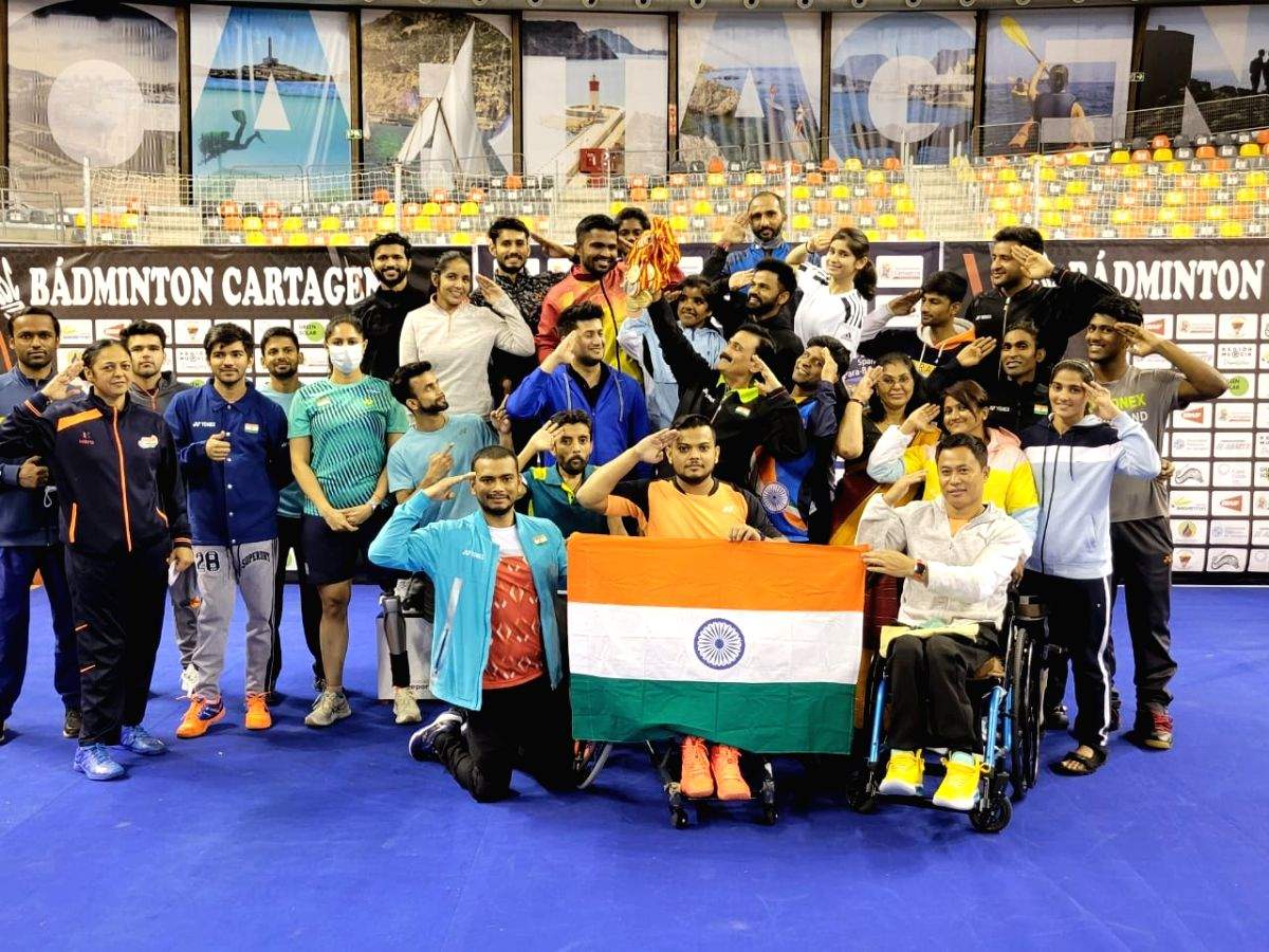 Spanish Para-Badminton: Doubles shuttler Raj Kumar shines with two gold, Team India ends with 21 medals (Ld) - Vimarsana News