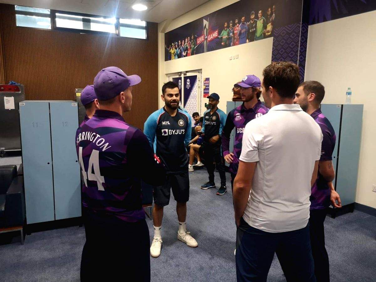 'Spirit of cricket': Scotland players visit India dressing room after T20 World Cup match - Vimarsana News