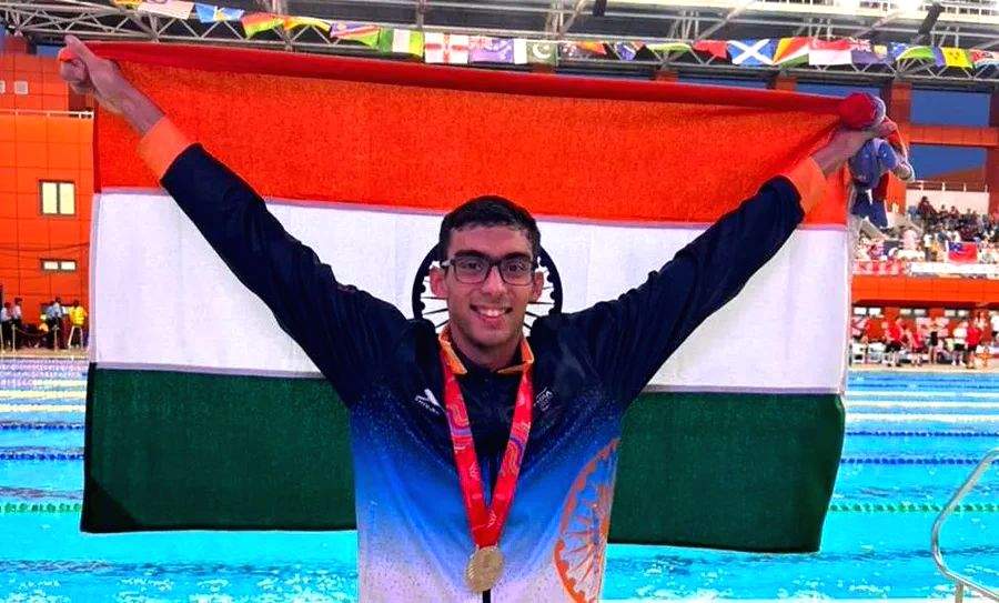 Sports Minister lauds swimmer Shoan Ganguly for his silver at Youth Commonwealth Games - Vimarsana News