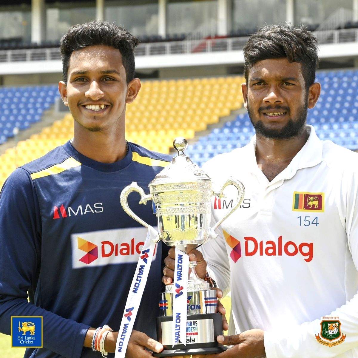 Sri Lanka crush Bangladesh, clinch Test series - Vimarsana News