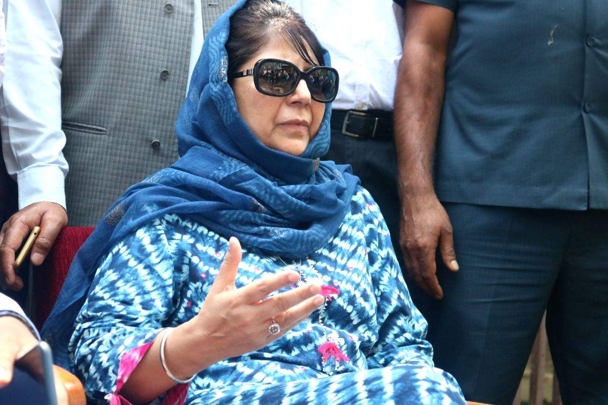 Mufti aghast over PDP leader's detention by counter intelligence wing - Vimarsana News