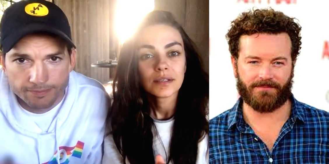 Star couple Ashton Kutcher, Mila Kunis support Danny Masterson ahead of rape sentencing - Vimarsana News