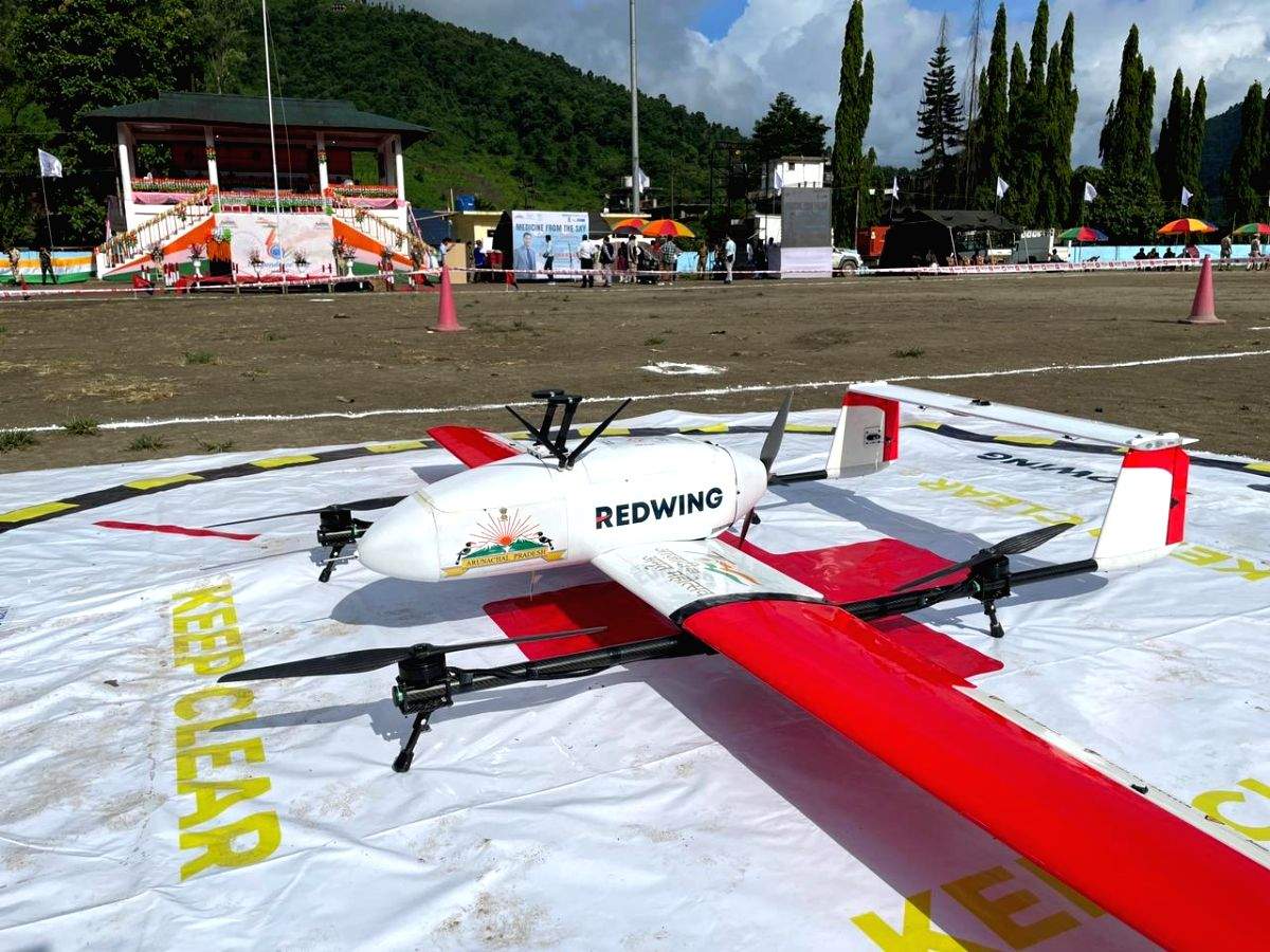 Startup launches drone-based healthcare network trial in Arunachal - Vimarsana News