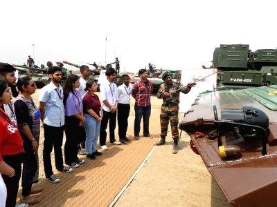 Students sensitised on mechanised forces of Army - Vimarsana News