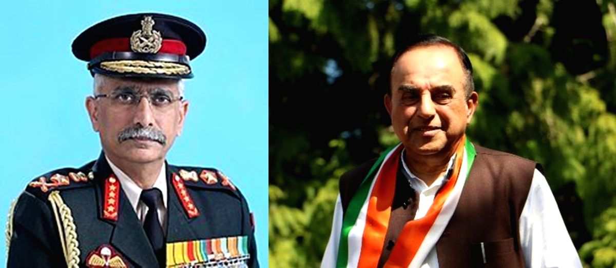 Subramanian Swamy, Indian Army Chief to arrive in SL - Vimarsana News
