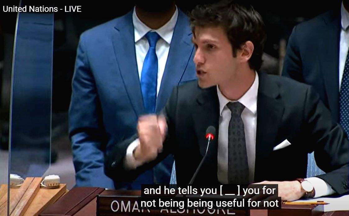 An 'F-Bomb' lands in UNSC blasting its inaction on Syria - Vimarsana News