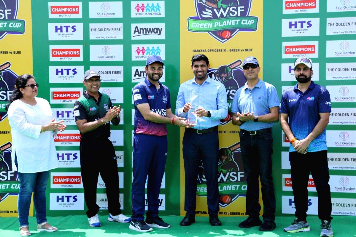 T20: Haryana Officers XI Blue win by 32 runs, WSF launches 'Project Green Planet' - Vimarsana News