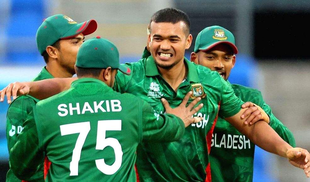 T20 World Cup: Taskin Ahmed's four-fer gives Bangladesh narrow nine-run win over Netherlands (ld) - Vimarsana News