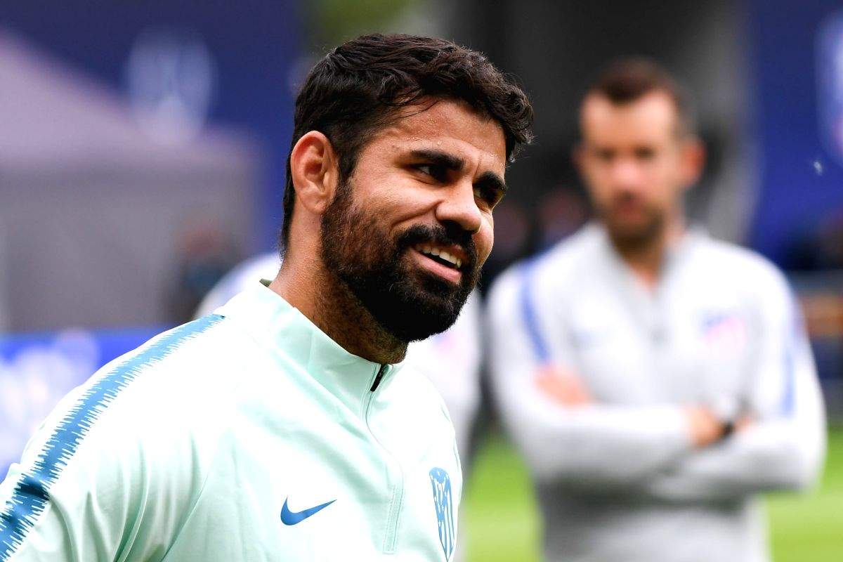 Atletico Madrid's Diego Costa suffers left thigh injury