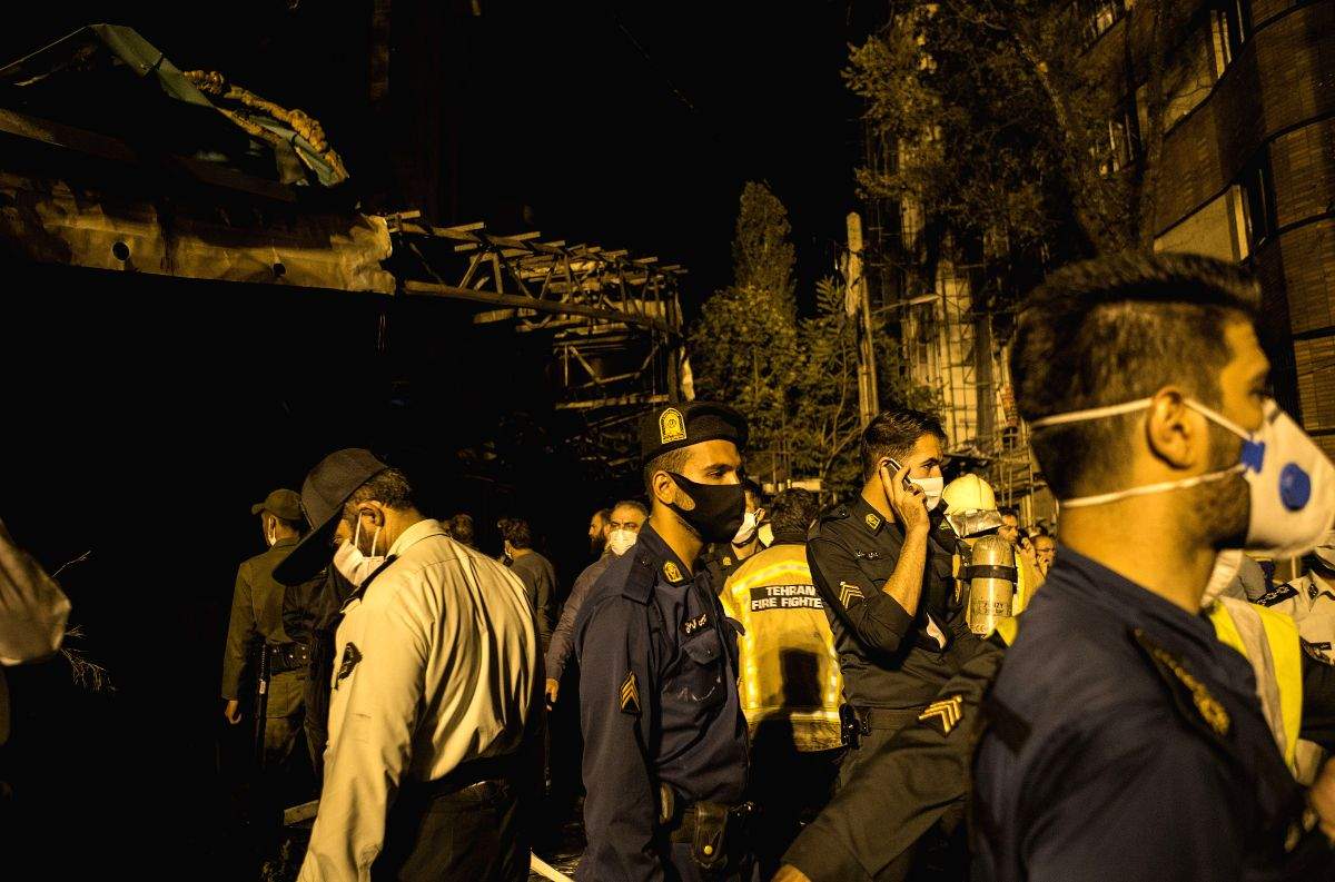 17 injured in fire in Iran's capital - Vimarsana News