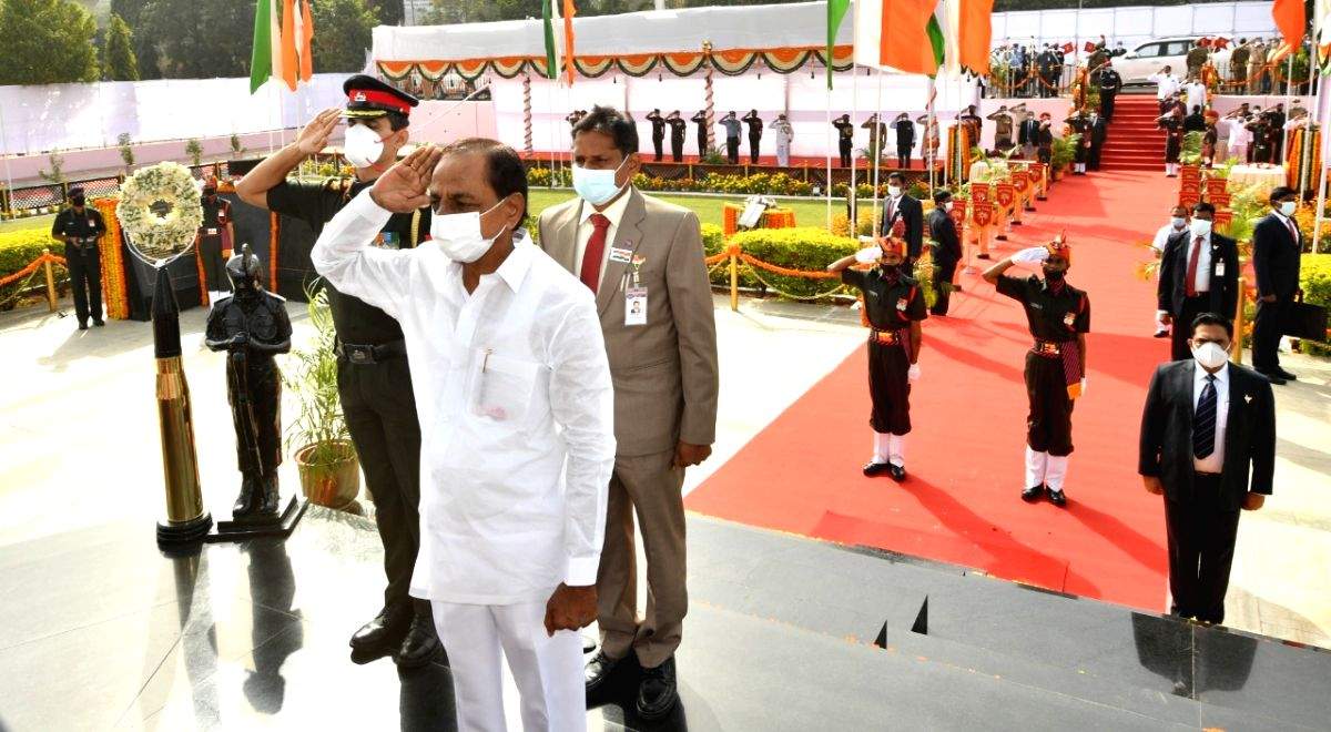 Patriotic fervour marks R-Day celebrations in Telugu states - Vimarsana News