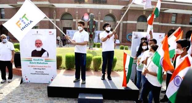 Thakur launches Fit India Freedom Run 2.0 to celebrate 75 years of Independence - Vimarsana News