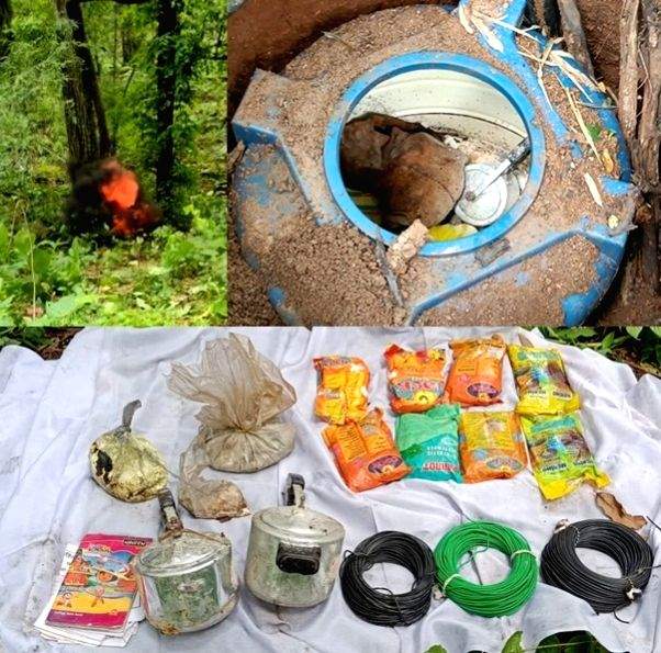 Maha: Police recover arms, ammunitions buried by Maoists in Gadchiroli - Vimarsana News