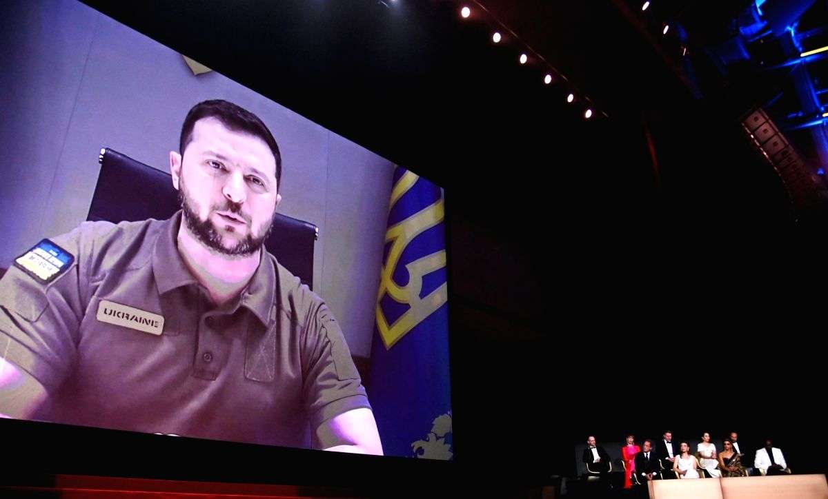 'The world needs a new Chaplin', Zelensky tells star-studded Cannes audience - Vimarsana News