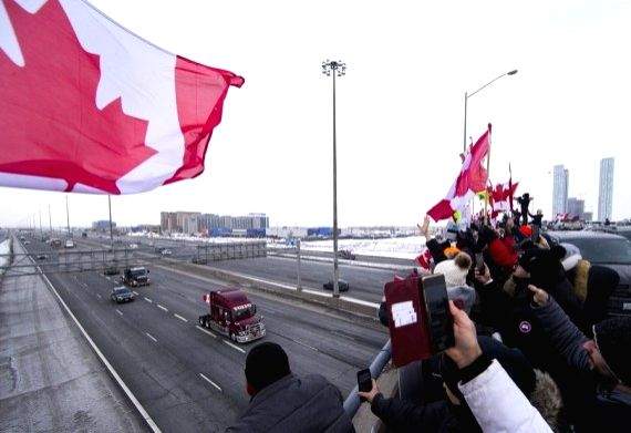 Thousands protest vaccine mandates, Covid restrictions in Canada - Vimarsana News