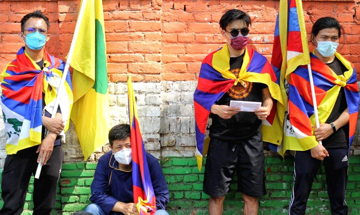 Tibetan groups protest against China - Vimarsana News
