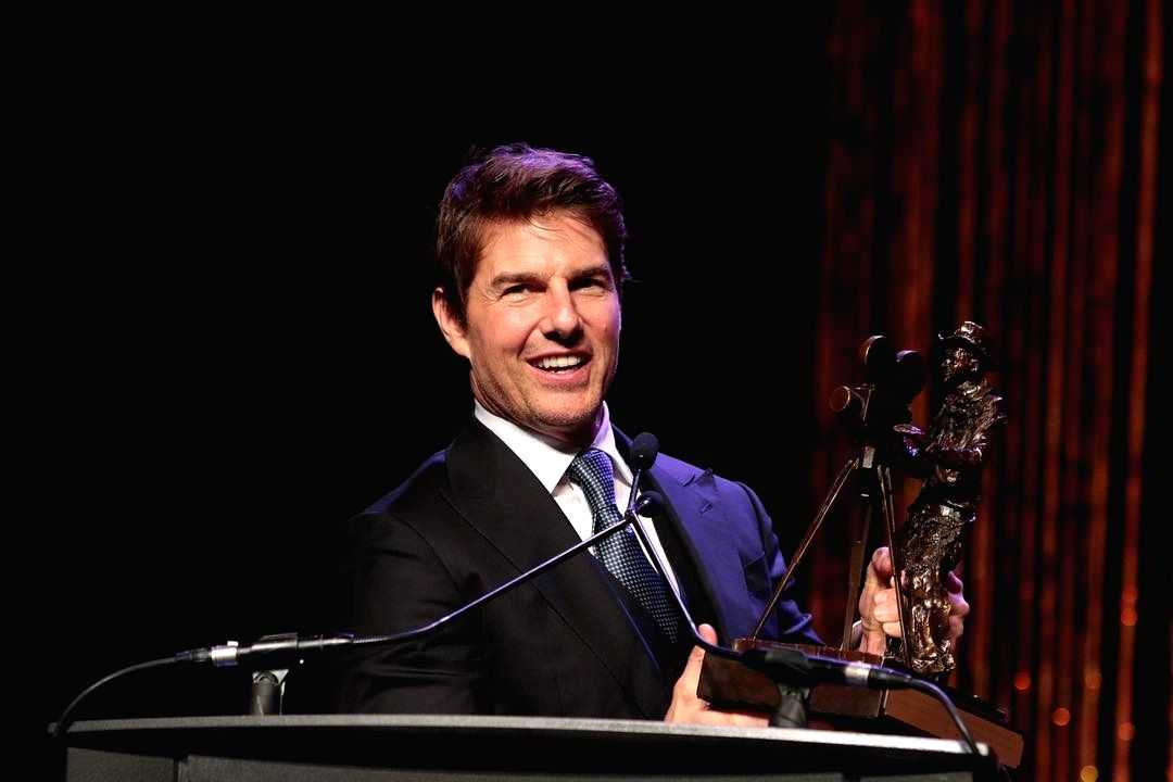 Tom Cruise makes rare public appearance in NYC with son Connor - Vimarsana News