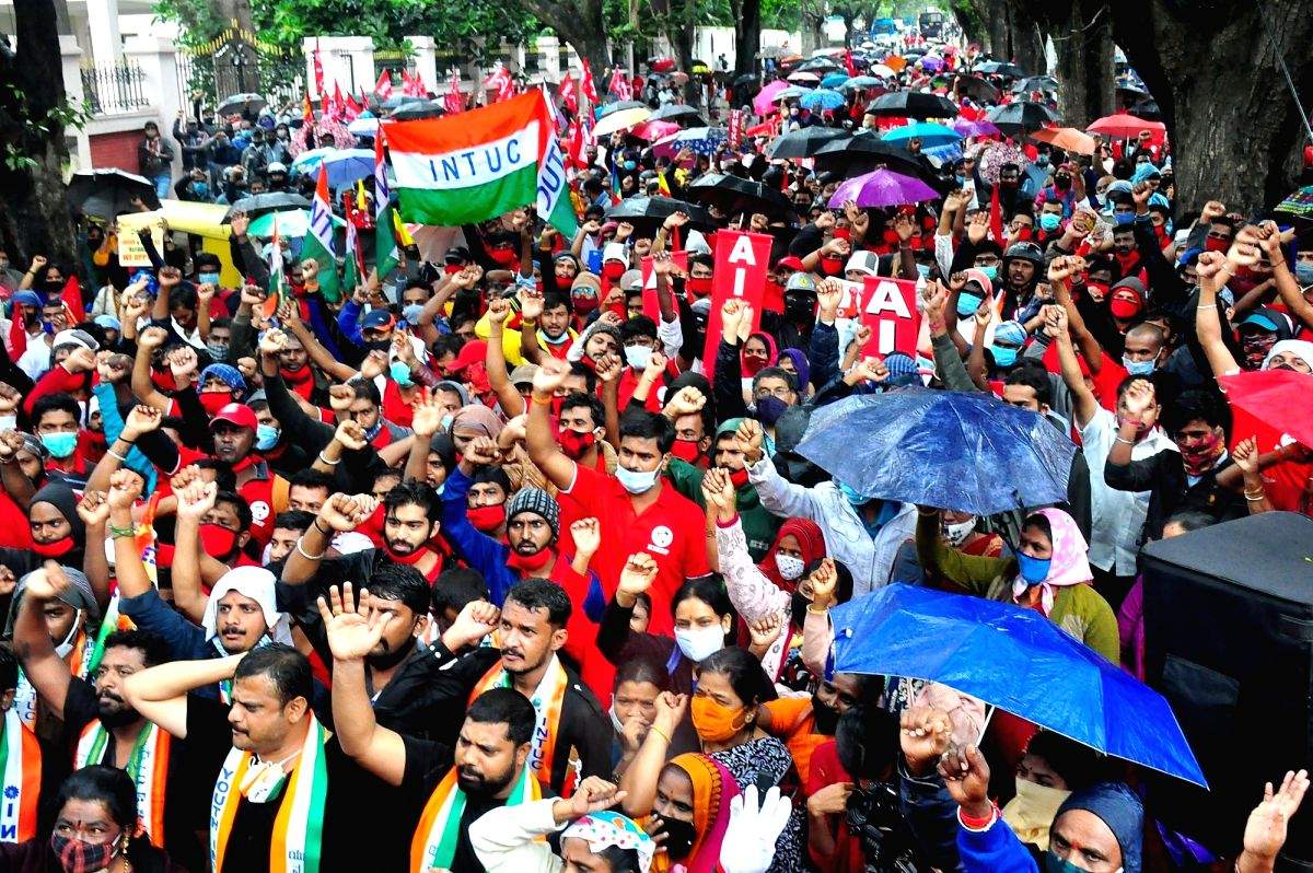 Trade unions' strike on Feb 23-24 deferred to March 28-29 - Vimarsana News