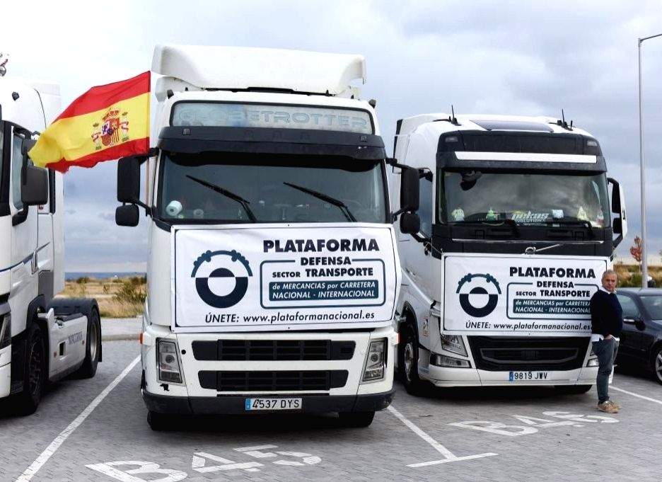 Spanish truckers strike again over cost of living - Vimarsana News
