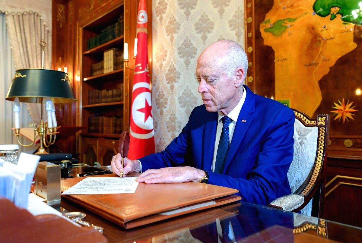 Hundreds rally in Tunisia in support of Prez Saied - Vimarsana News