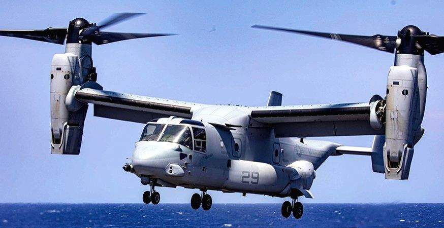 US military grounds entire fleet of Ospery aircraft after accident in Japan - Vimarsana News