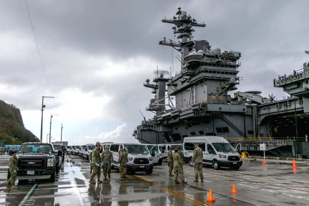 Ineffective social distancing led to Covid outbreak on US aircraft carrier - Vimarsana News