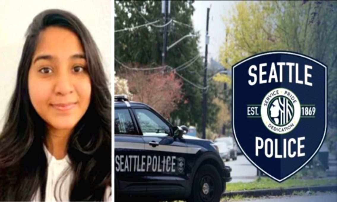 Video shows US cop joking about Indian student killed by fellow officer - Vimarsana News