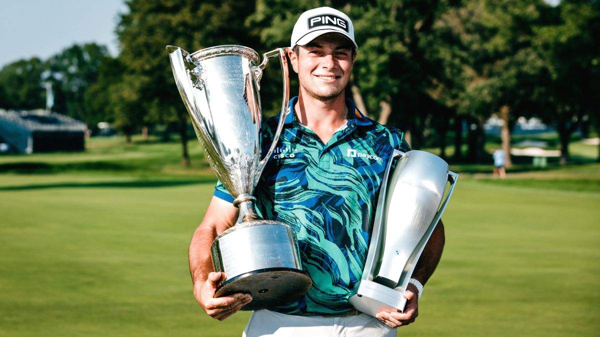 Viktor Hovland shoots course-record 61 to win BMW championships, three Koreans qualify for Tour Championships - Vimarsana News