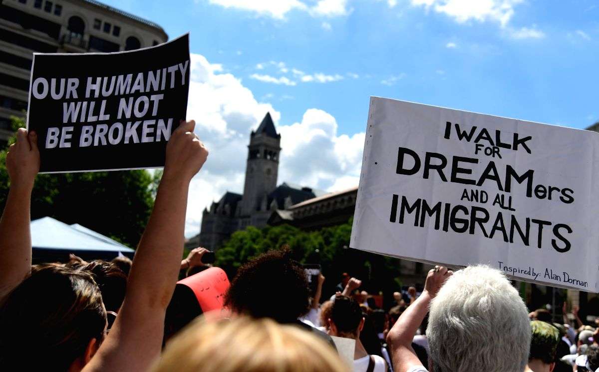 600 women arrested during protest agaisnt Trump's immigration policy