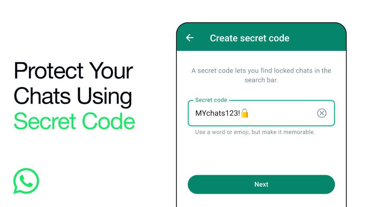 WhatsApp launches secret code for chat lock - Vimarsana News