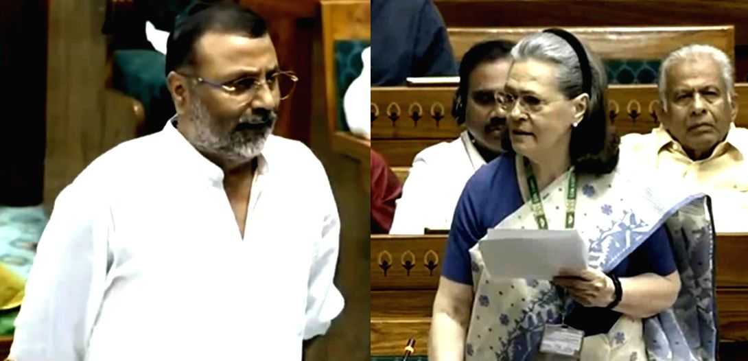 When Nishikant Dubey reminded Sonia of 'you are not a queen' moment of 2012 - Vimarsana News