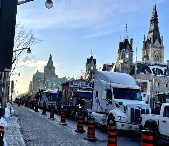 Ottawa Police arrest organisers of truckers' protests - Vimarsana News