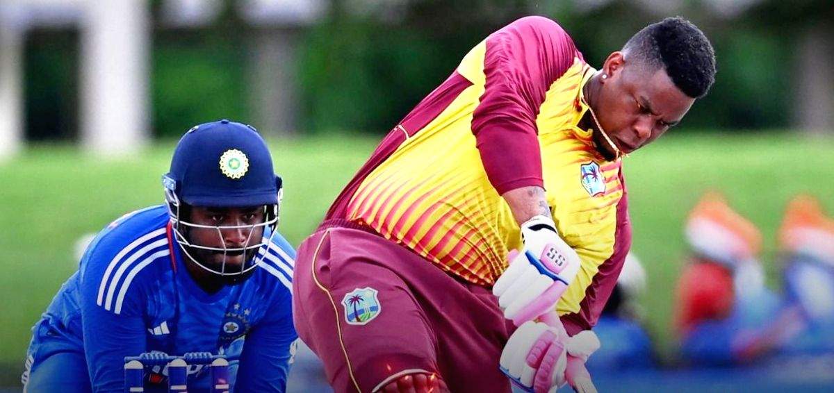 WI v IND: Hetmyer's fantastic 61 leads West Indies to 178/8 against India - Vimarsana News
