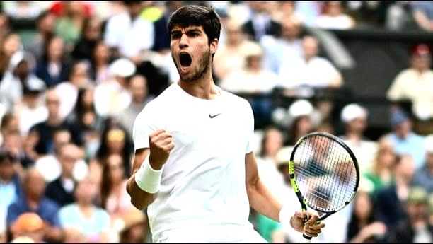 Wimbledon: Alcaraz sinks Rune, sets up semis clash against Medvedev - Vimarsana News