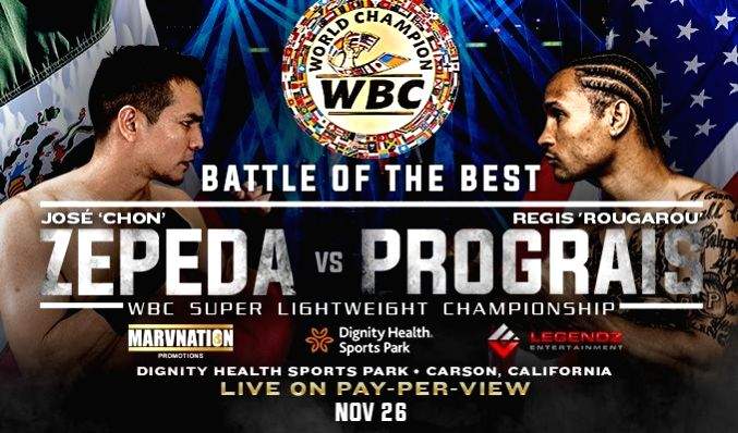 World Boxing Council's Jose 'Chon' Zepeda Vs. Regis 'Rougarou' Prograis fight to be streamed in India on November 27 - Vimarsana News