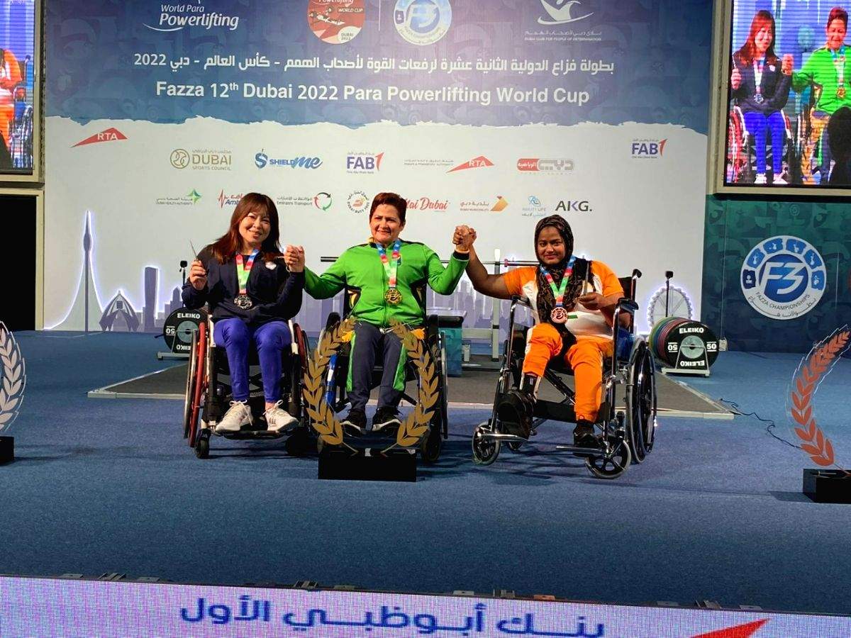 World Cup Para-powerlifting: Manpreet, Khatun, Basha win medals on Day Two - Vimarsana News