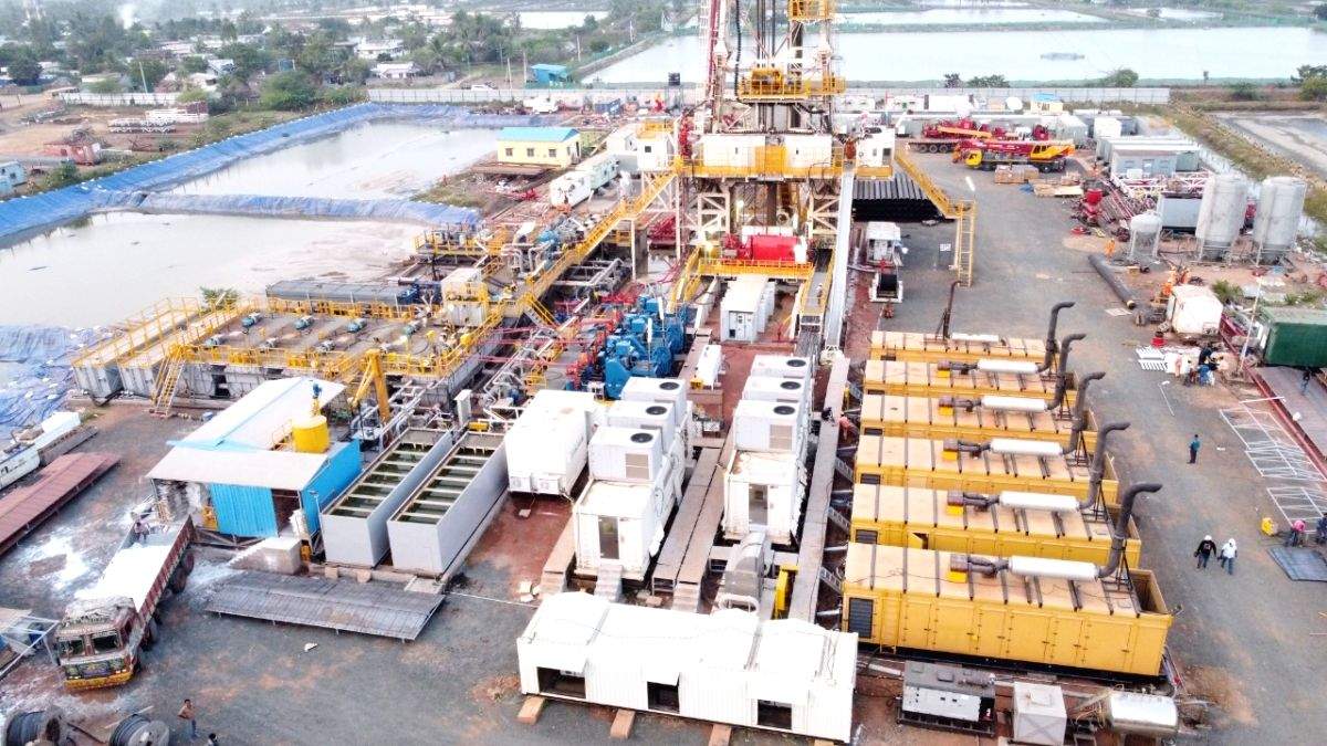 MEIL commissions world's most advanced oil rig at ONGC well in Andhra - Vimarsana News