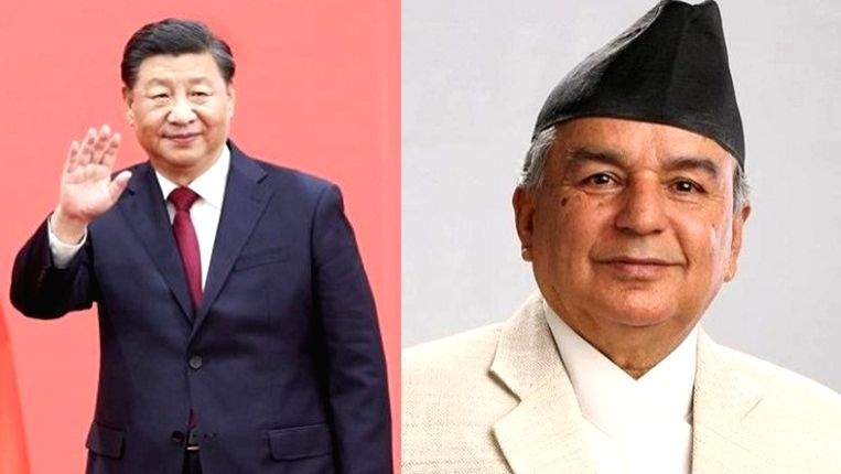 Xi congratulates Poudel on assuming presidency of Nepal - Vimarsana News