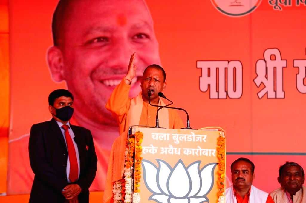 Lucknow begins to bloom for Yogi's swearing-in - Vimarsana News