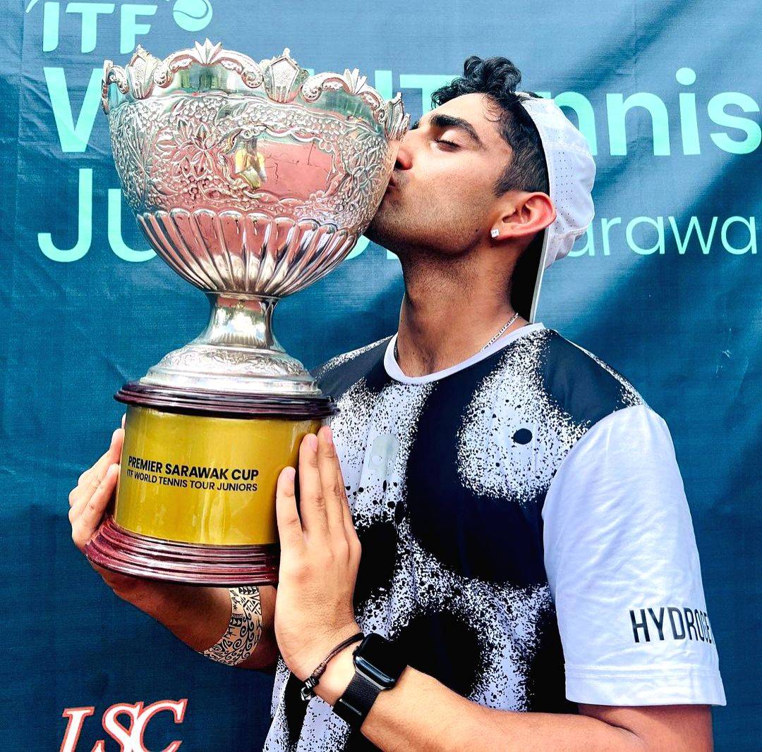 Yuvan Nandal wins at 38th Premier Sarawak Cup Tennis tournament - Vimarsana News