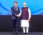 French President shares glimpse of PM Modi's visit with popular Bollywood soundtrack