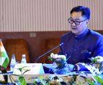 Kiren Rijiju holds series of bilateral talks on sidelines of NAM Summit in Belgrade