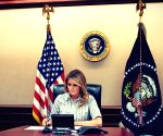 'America's strength lies in mothers': Melania Trump honours military families